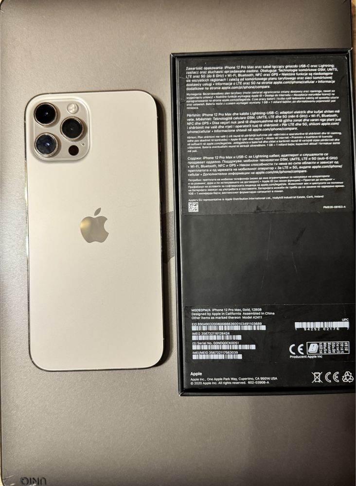 Iphone 12 Pro Max 128 GB Gold