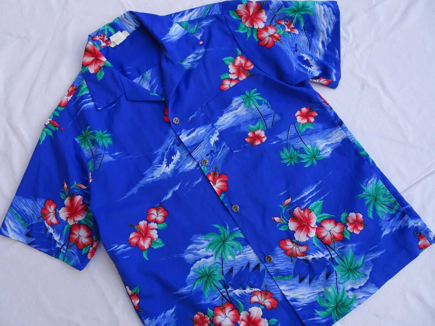 Made in Hawaii koszula męska vintage M hawajska