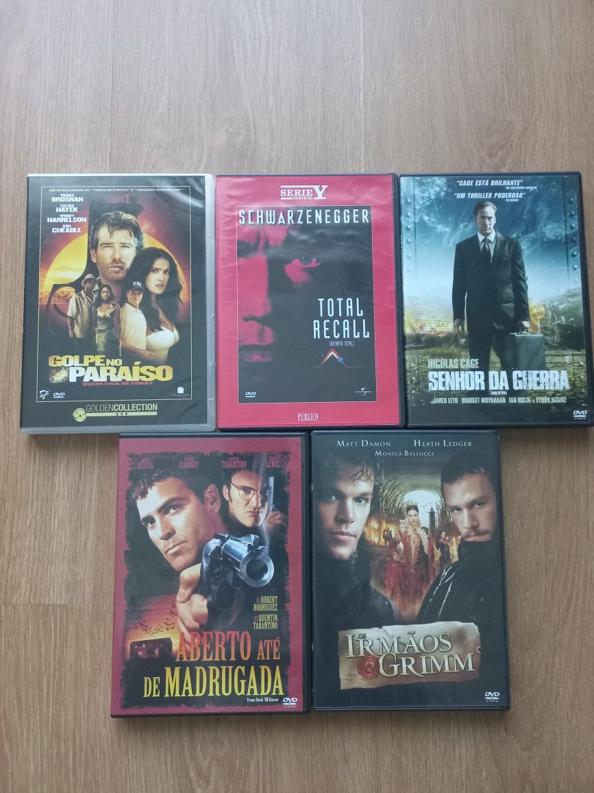 Conj filmes dvd originais