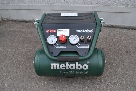 Безмаслянный компрессор Metabo power 250-10 W OF (601544000)