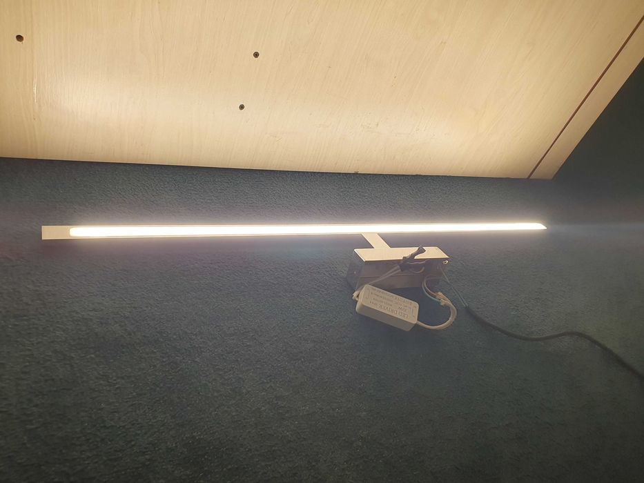 Kinkiet do lustra lub szafki Isla XXL biały 96cm IP44 LED CCT