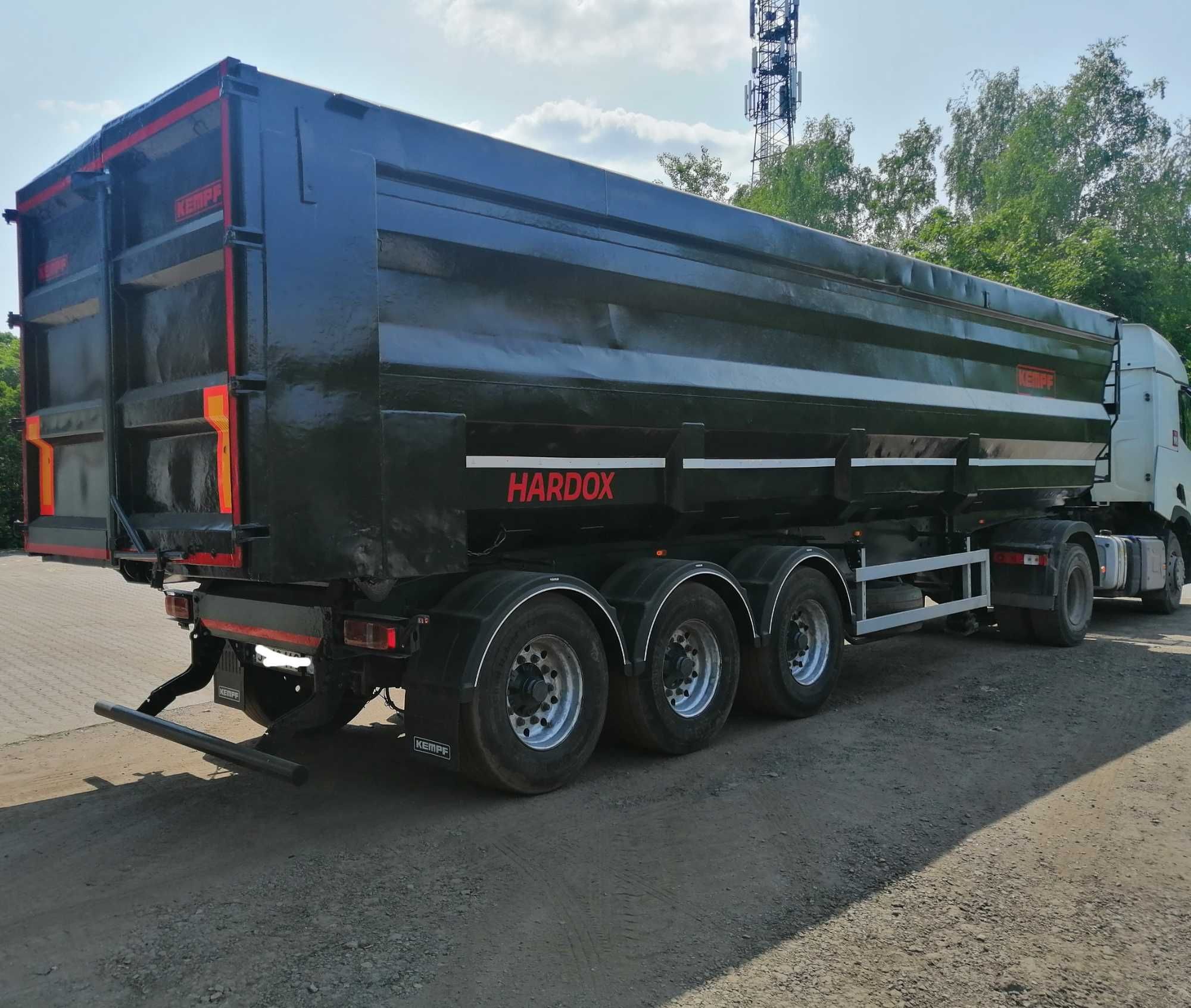 Naczepa stalowa  Kempf Hardox ok 47 m3