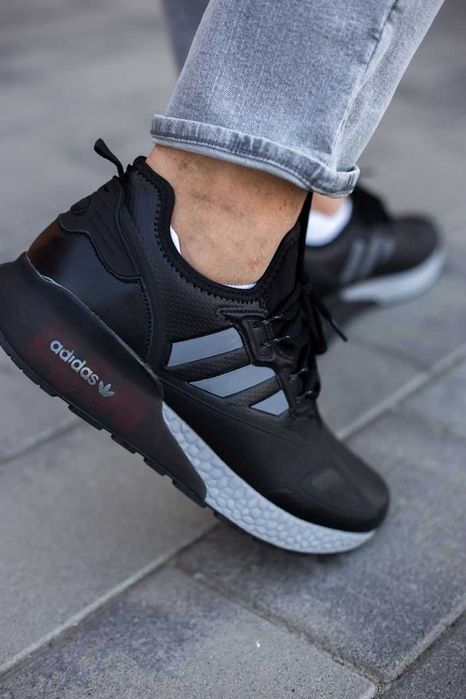 Кросівки Adidas ZX 2K Black/Grey premium