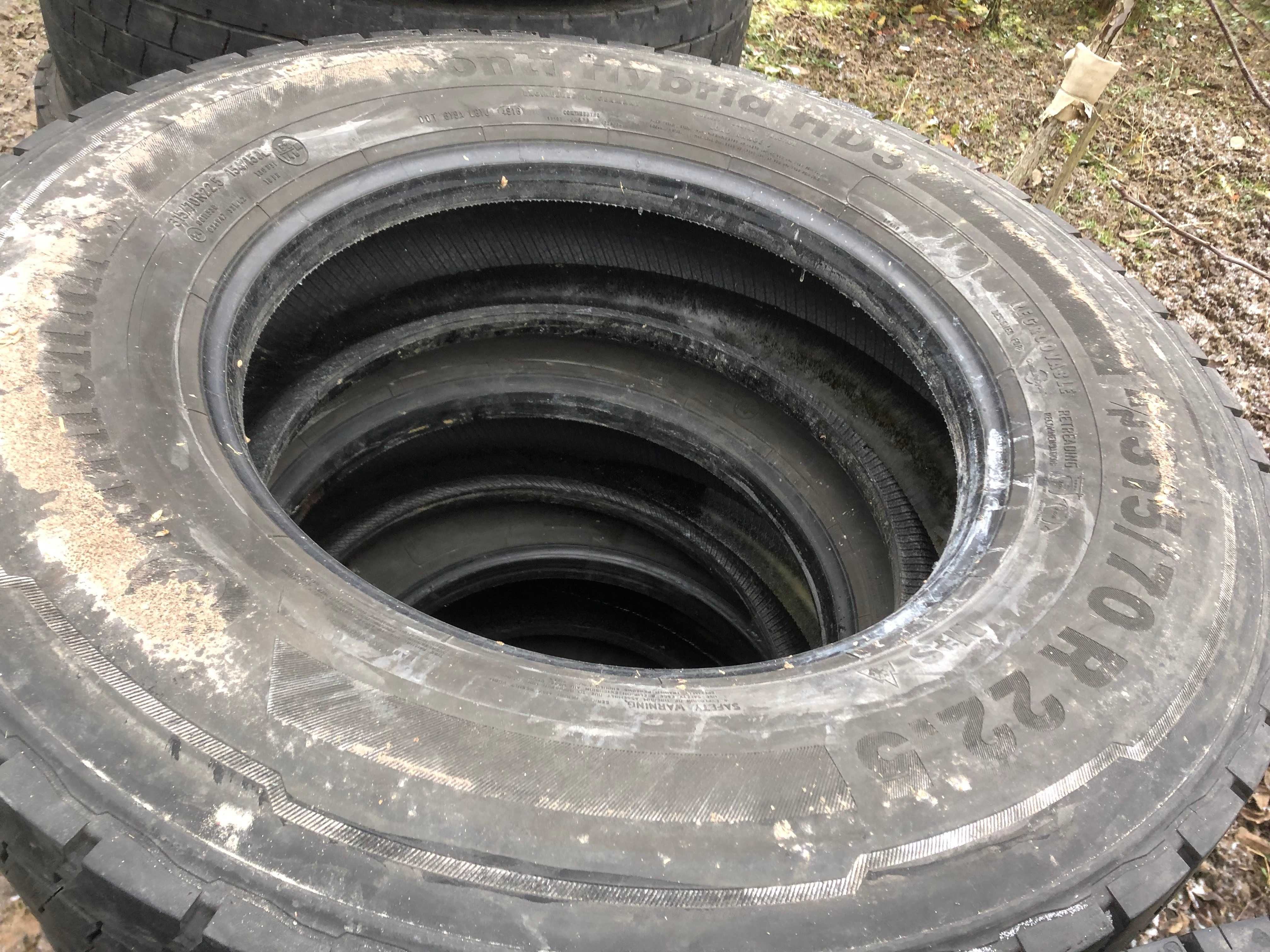 Вантажні шини CONTINENTAL 315/70 R22,5 ContiHybrid HD3, грузова резина