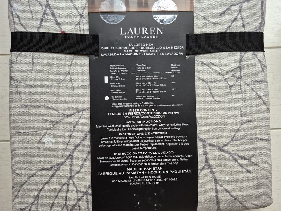 Obrus Ralph Lauren Home 152 x 305