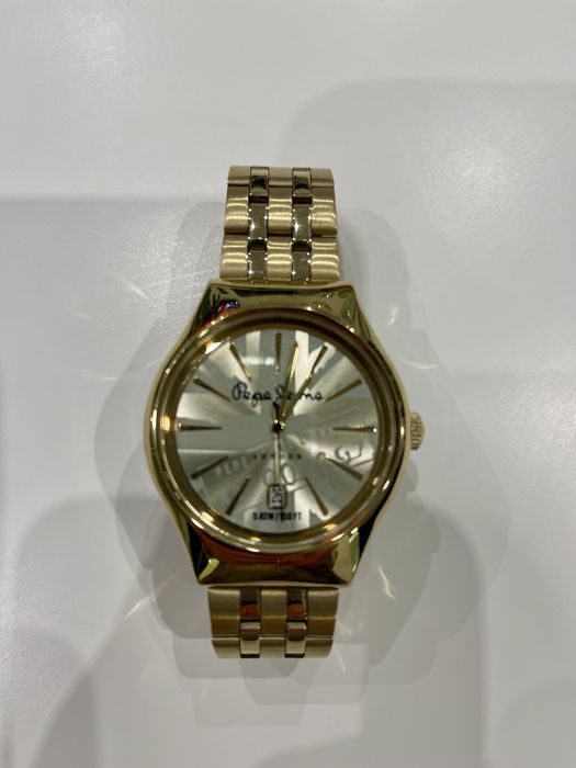 Relogio Pepe Jeans dourado Novo