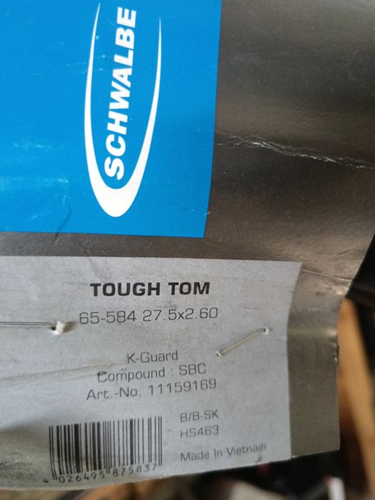 Schwalbe touht tom 27.5 x 2.60    65-584