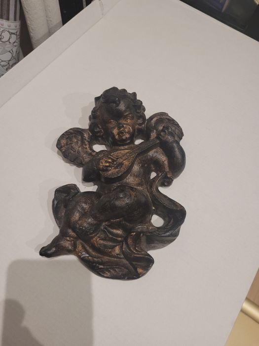 Anioł do powieszenia z wosku