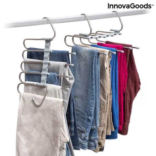 Cabide múltiplo para calças 5 em 1 Havser InnovaGoods