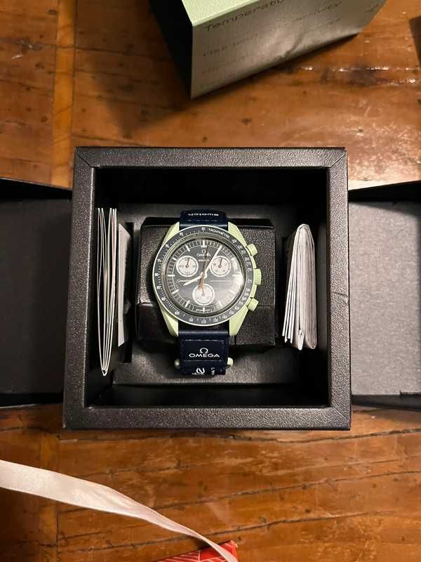 Omega x Swatch Earth SO33G100 Tylko Oryginalne Modele