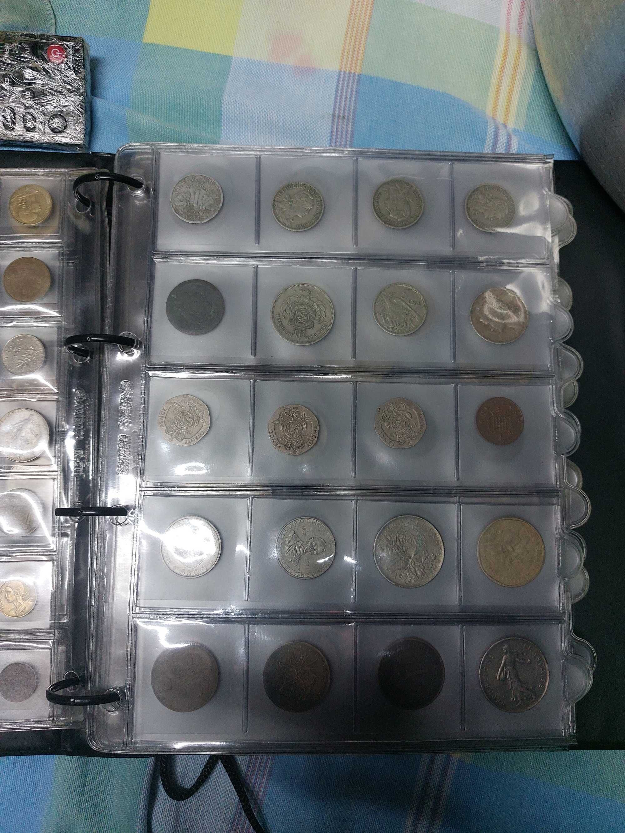 Lote de moedas antigas ou venda em separado possível troca