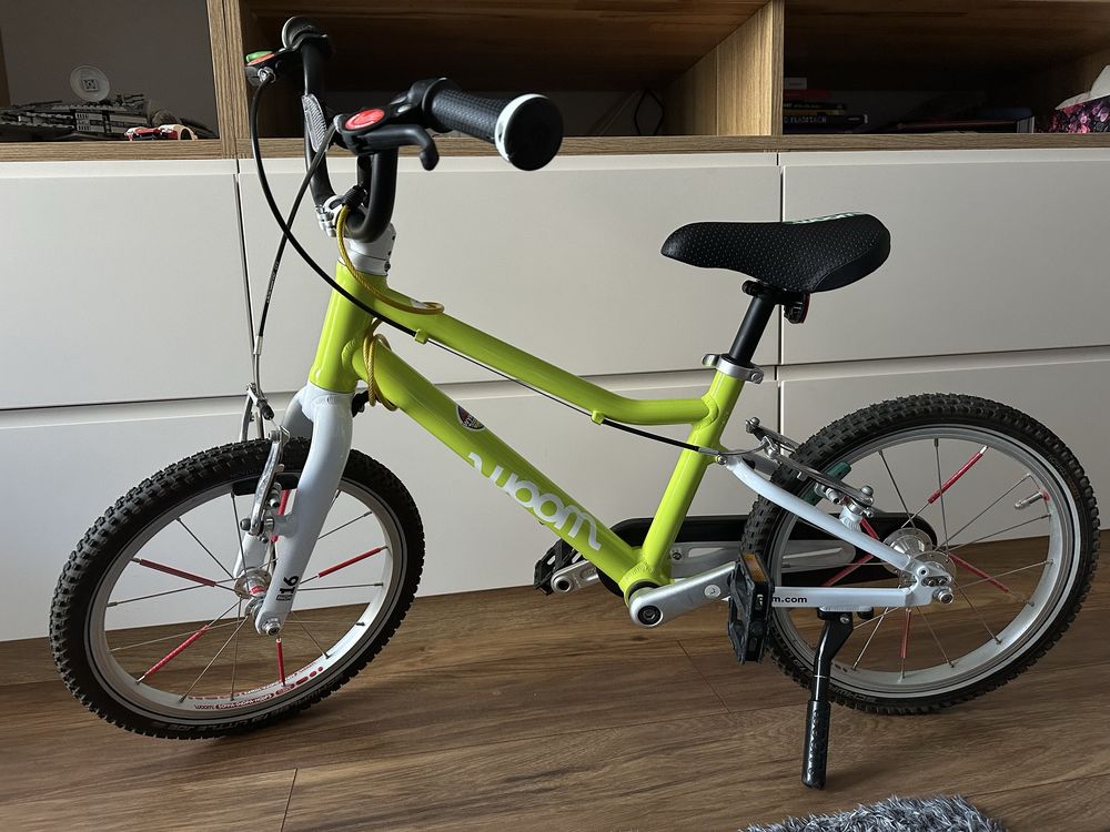 Rower Woom 3 Lime limonkowy 16” stan bdb, gwarancja