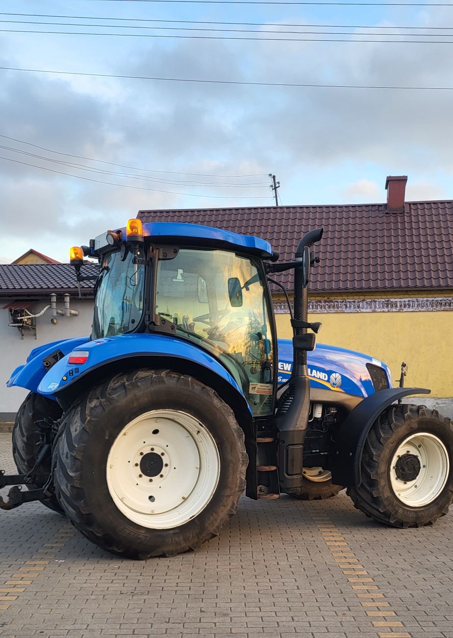 New Holland t6.155EC 2015r 6980h piękny stan,  możliwość nowych opon