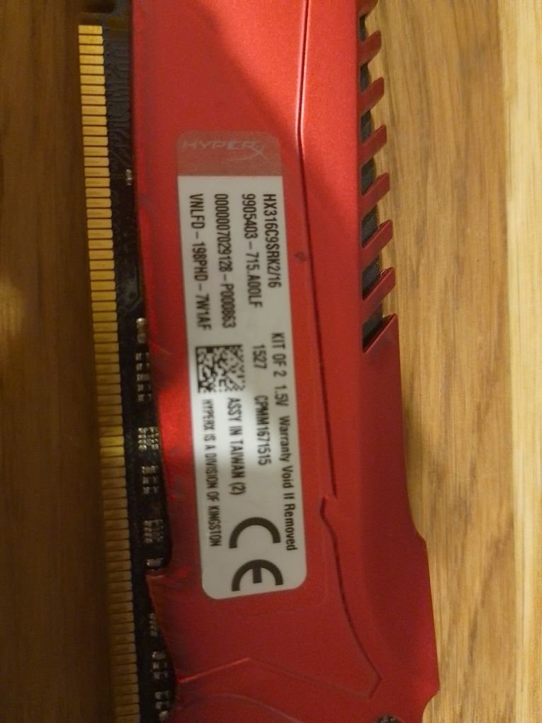 Pamięć RAM Kingston DDR3 8GB 1600