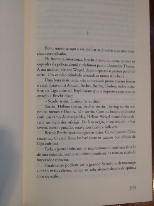 Jacques-Pierre Amette - A amante de Brecht