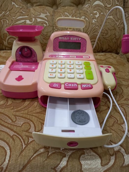 Касовий апарат на батарейках дитячий