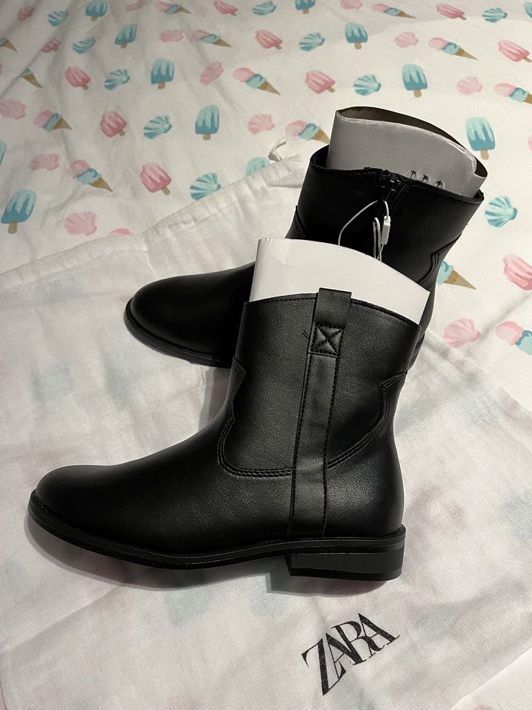 Sprzedam buciki buty mokasyny botki nowe zara r 34