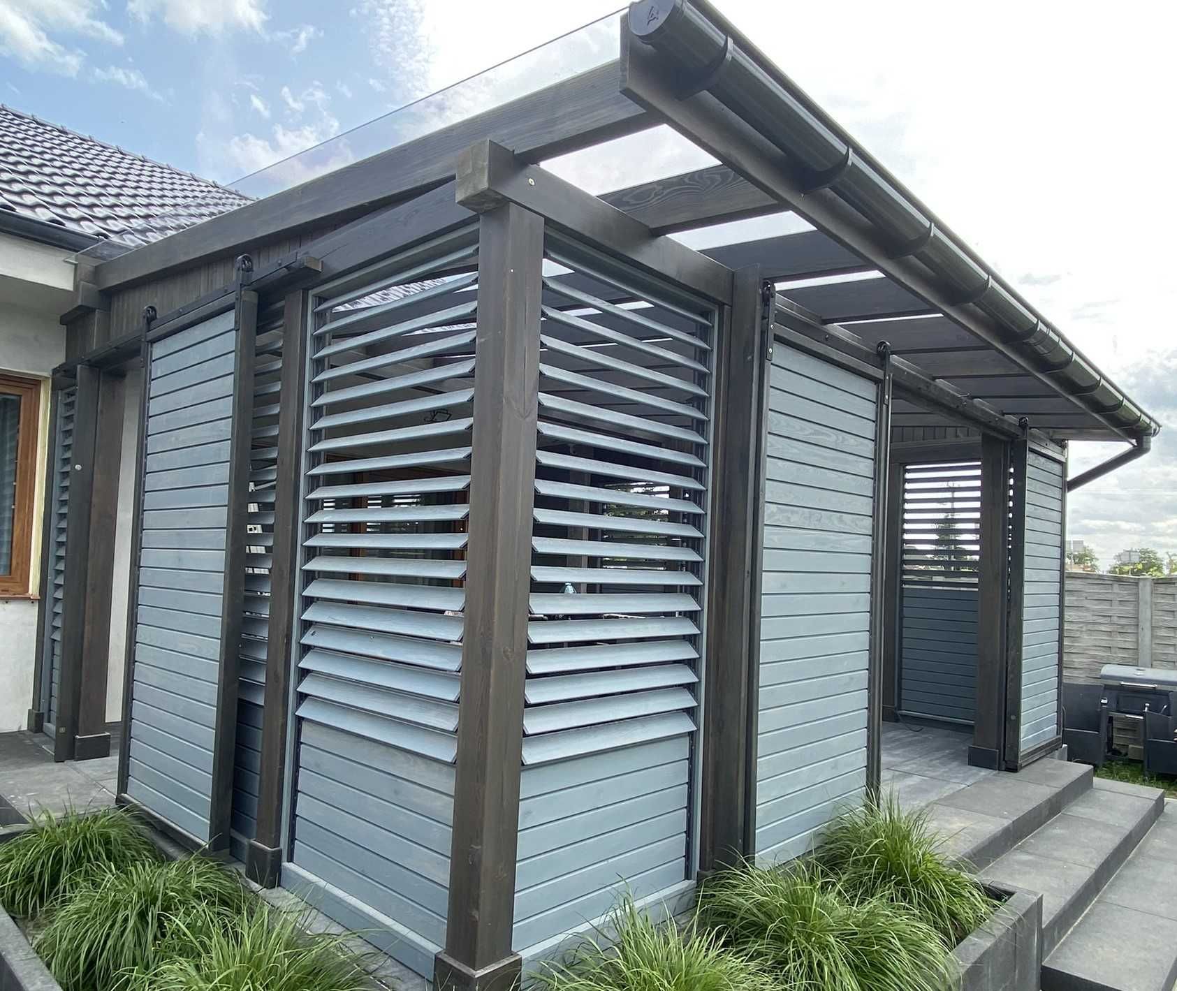 PROMOCJA !! System ruchome żaluzje, Ruchome deseczki SHUTTERS sosna AB