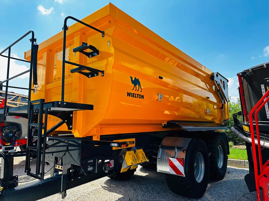 Przyczepa Skorupowa WIELTON PRC-2 - 14 TON - Nowa - Od Ręki !