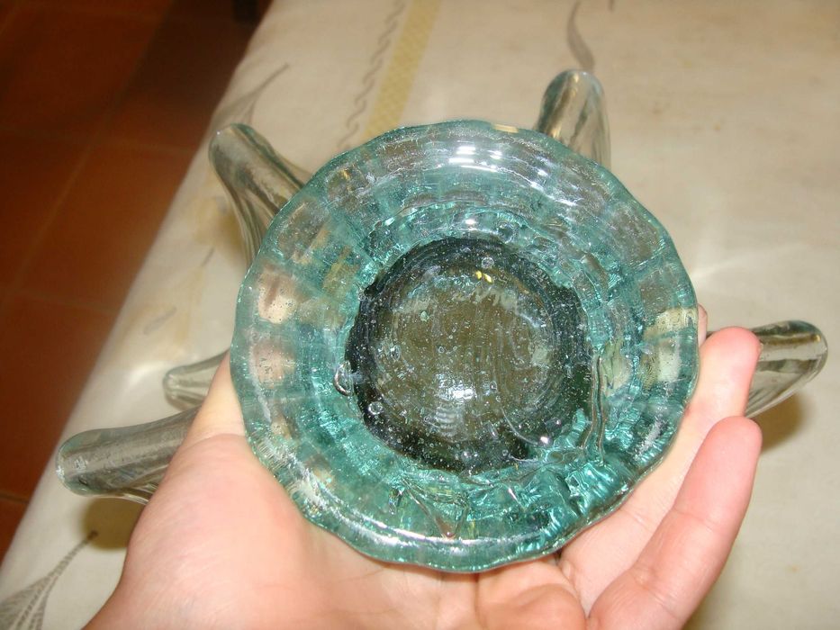 Centro de Mesa em Vidro