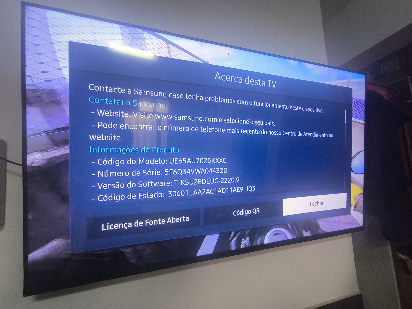 SAMSUNG 65 Polegadas