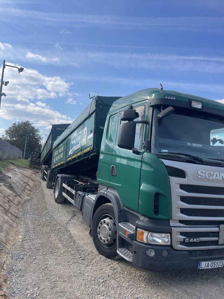Scania G440 wywrotka 3W aluminiowa