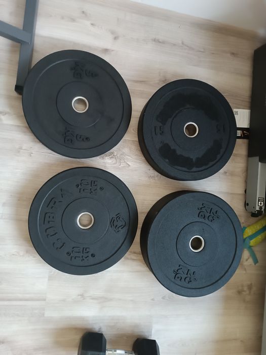 Obciążenie na siłownię 100kg + 2 gryfy