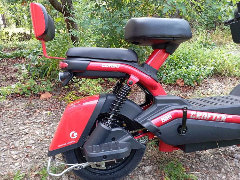 Зібраний , майже новий  електроскутер Corso  500W, 60V 20Ah. 19000 грн