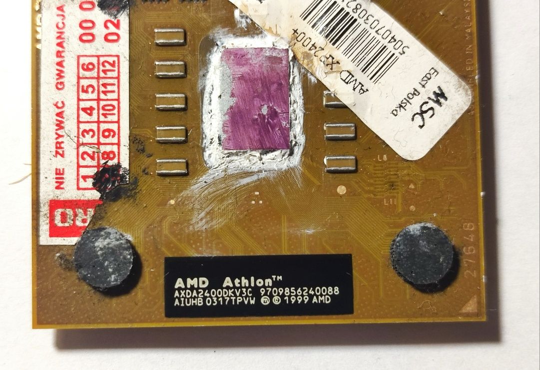 Procesor AMD Athlon XP2400 retro