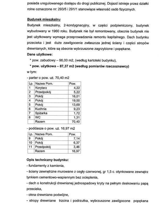 Dom z działką na sprzedaż