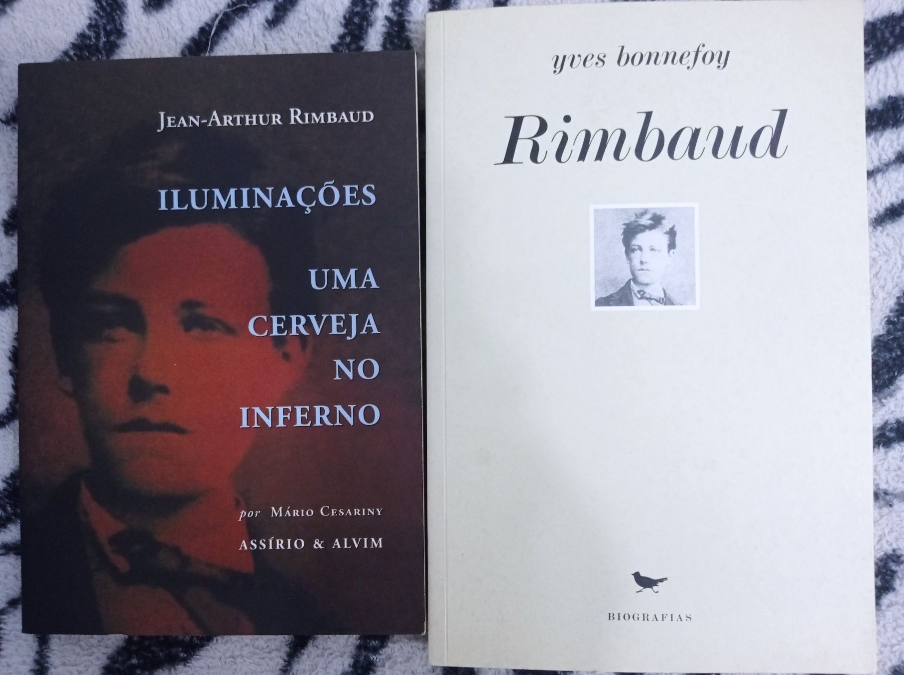 Uma cerveja no inferno, de Rimbaud e biografia de Rimbaud