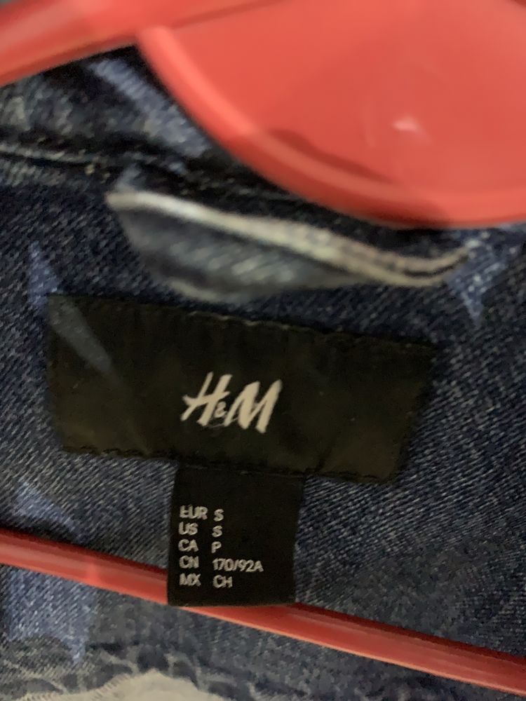 Kurtka jeansowa H&M męska