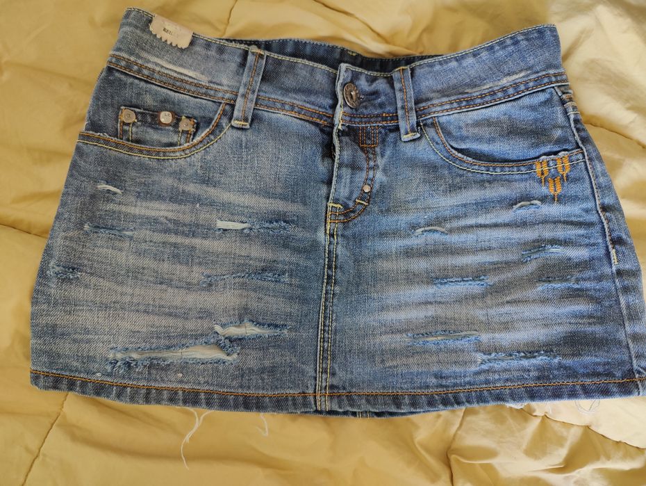 Юбка джинсова стильна s