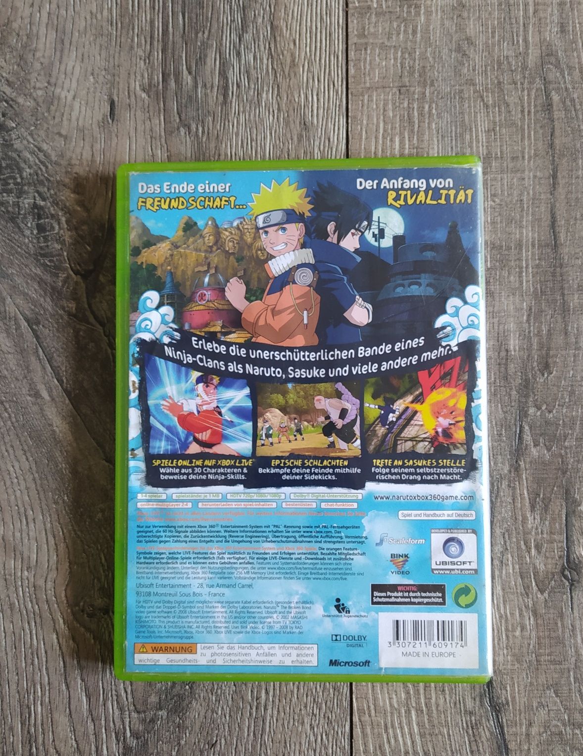 Gra Xbox 360 Naruto The Broken Bond Tanio Wysyłka