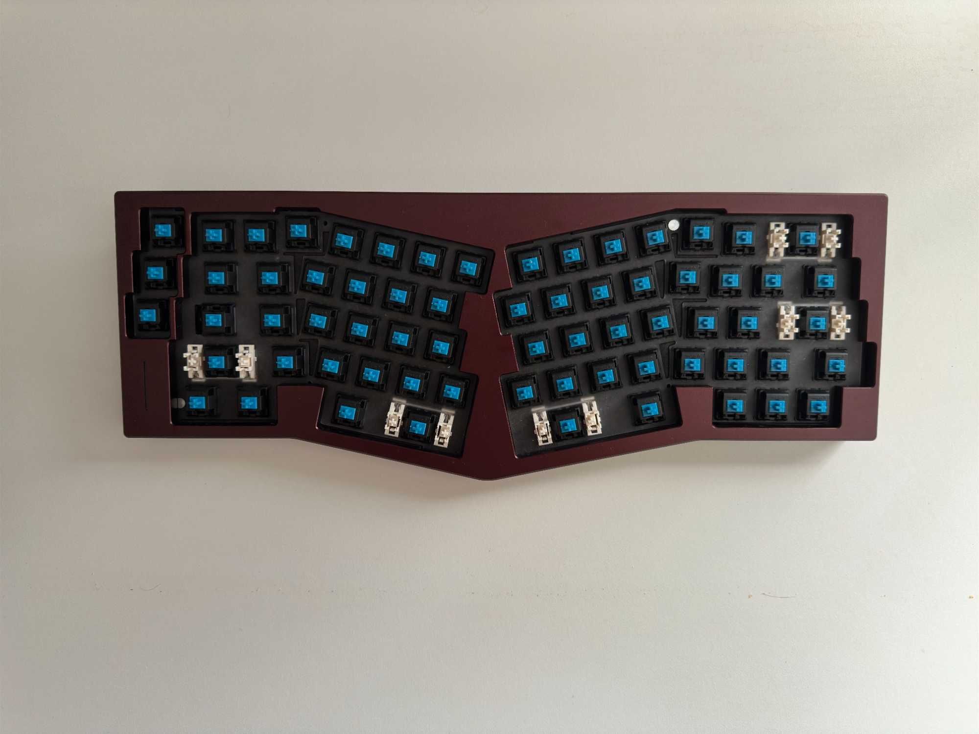 Teclado Mecânico Weikav Record Alumínio HotSwap Custom RGB VIA