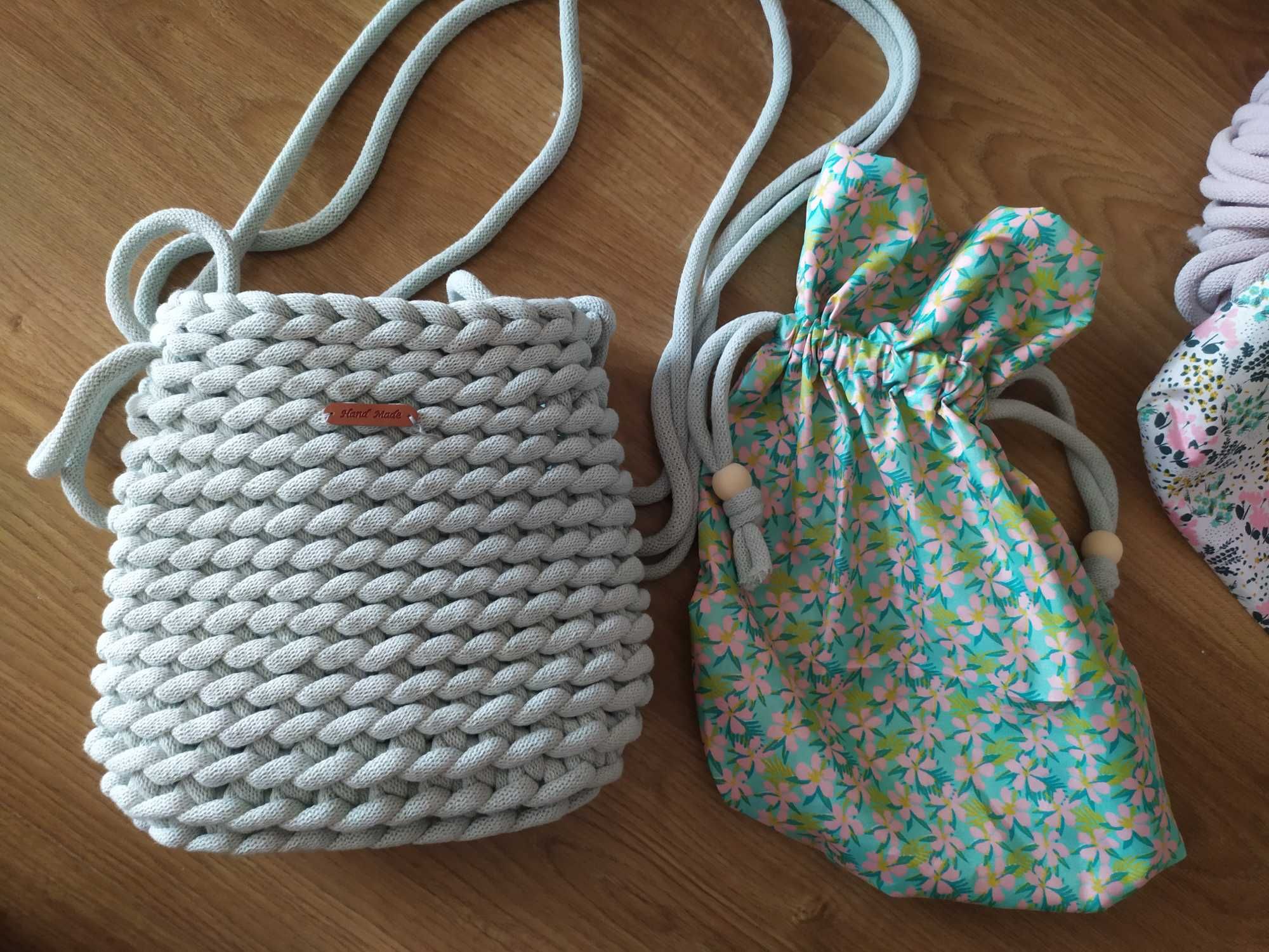 Torebka szydełkowa handmade