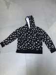 Czarna bluza z kapturem w kwiatki M Vans
