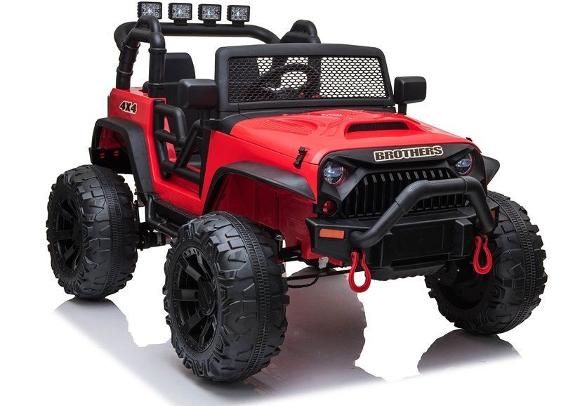 Auto na akumulator Jeep JC666 2x200W koła EVA, Ecoskóra + pilot
