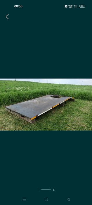 Najazd na busa 4.5*1.9m bardzo solidny, pomoc drogowa, autolaweta