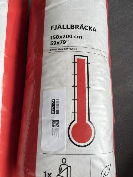 Kołdra ikea 150/200 bardzo ciepła puchowa