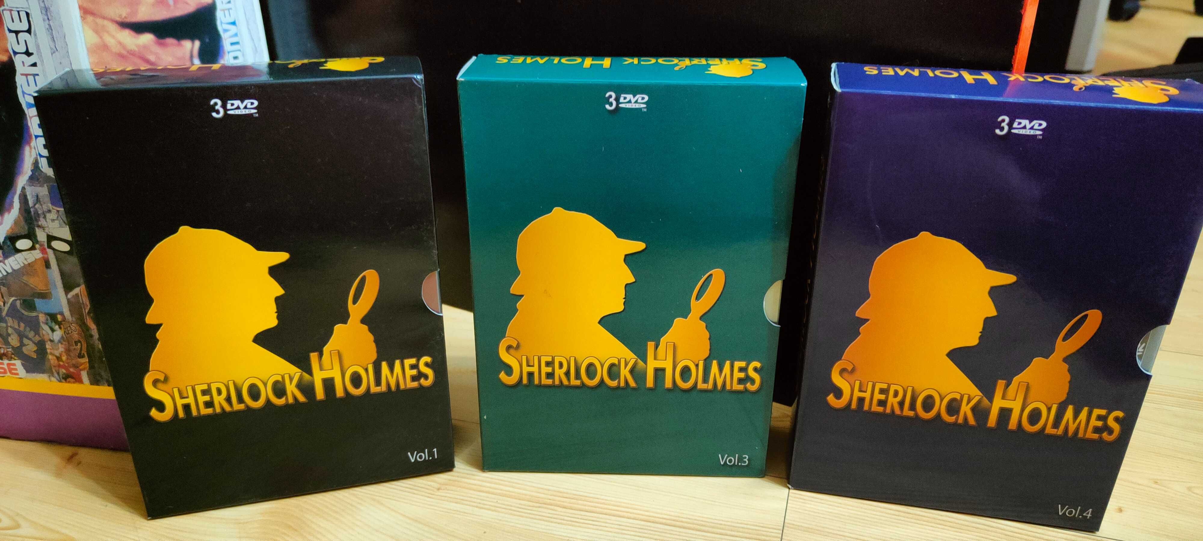 Coleção DVDs Sherlock Holmes