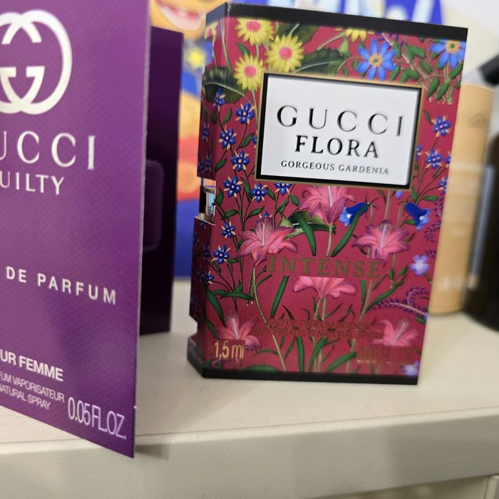 Gucci flora guilty intense набір парфуми духи гуччі мініатюра