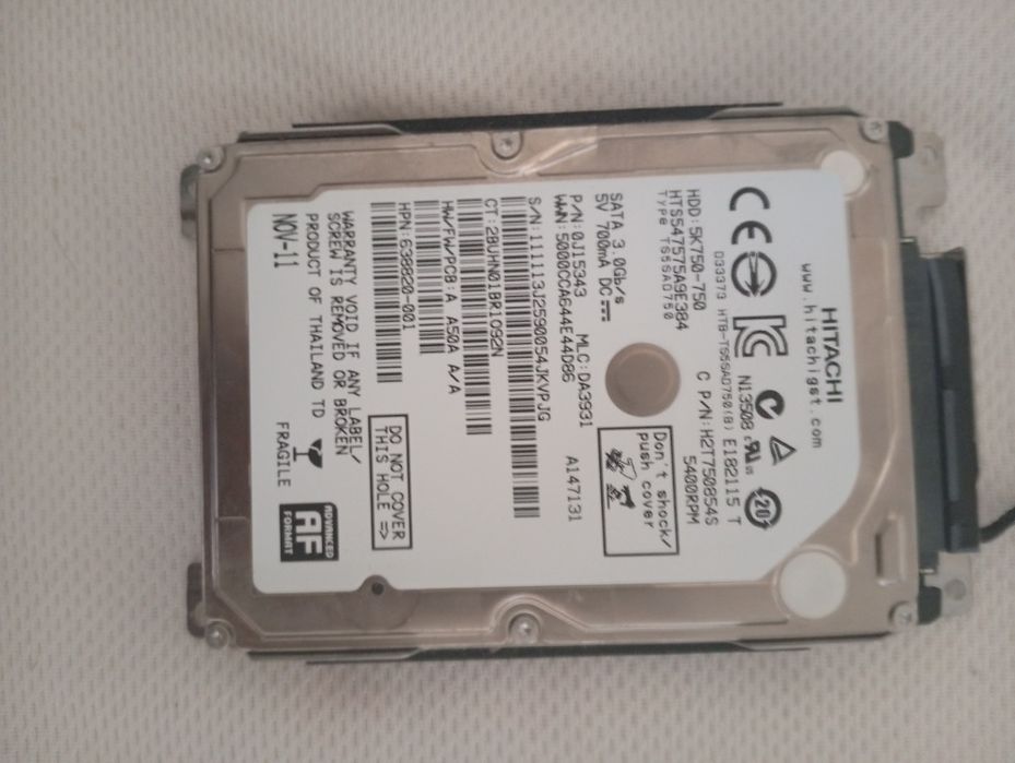 Hdds 500 gigas a funcionar