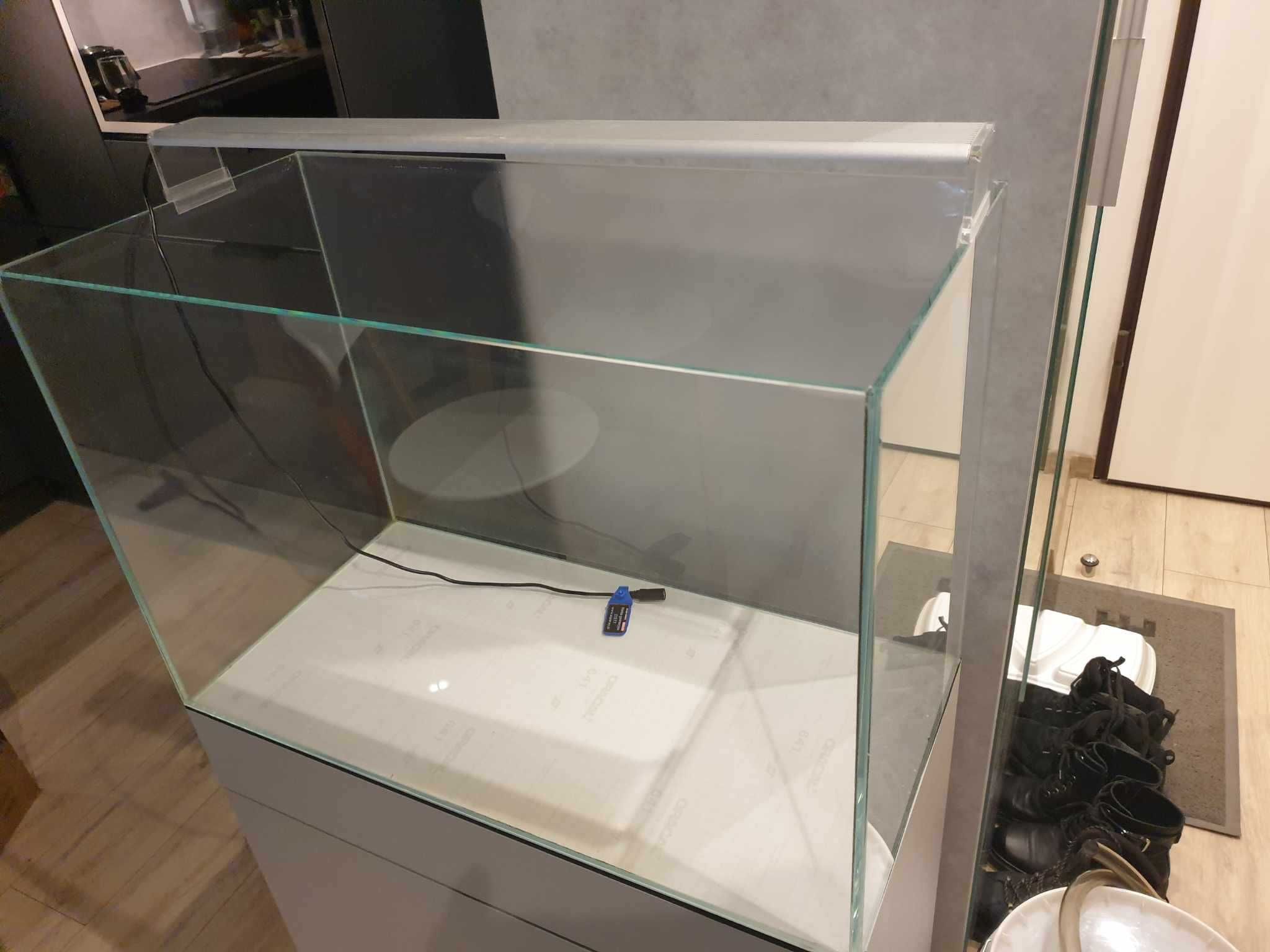 OptiWhite 60x30x40 akwarium 72 z szafką ew. wyposażenie