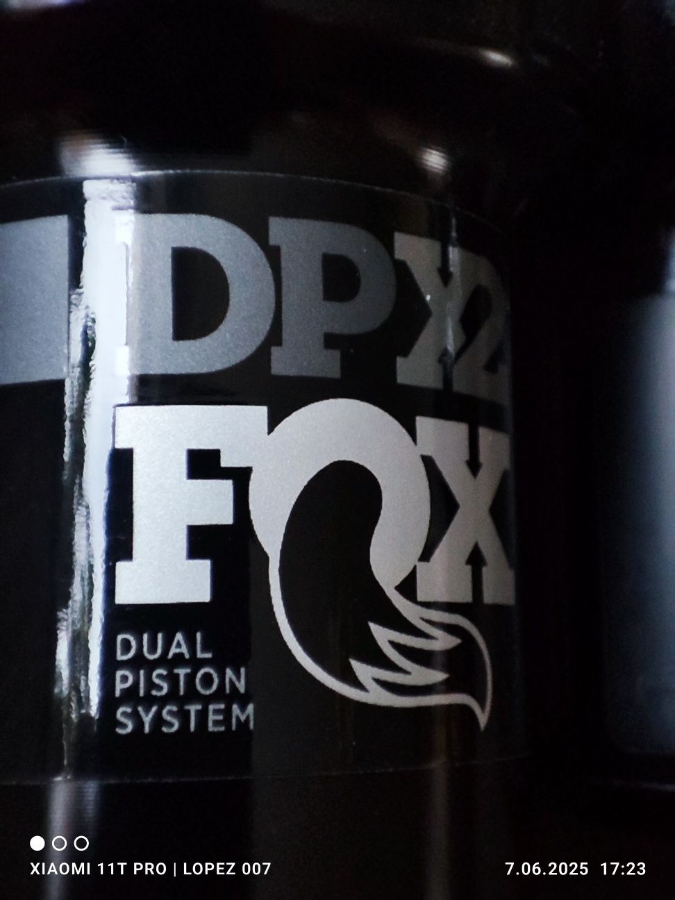 Damper Fox float DPX2 performance trunion