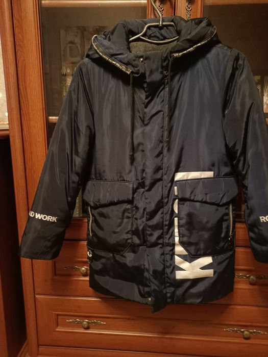 Курточка зимняя на мальчика Scorpian размер 140