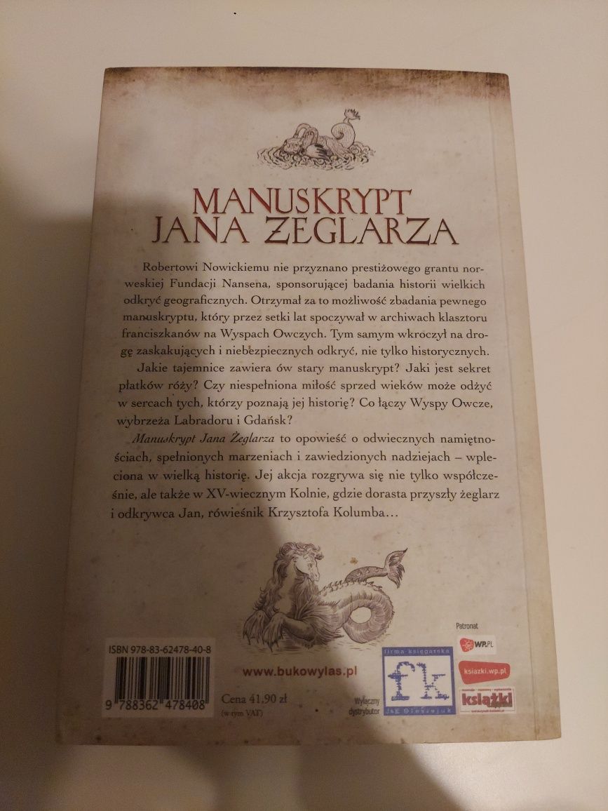 Andrzej Dudziński - Manuskrypt Jana Żeglarza