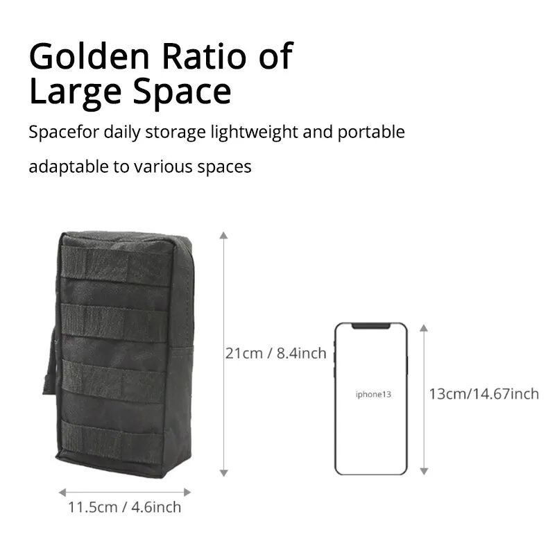 Bolsa Tática Ar Livre para Botijas Co2