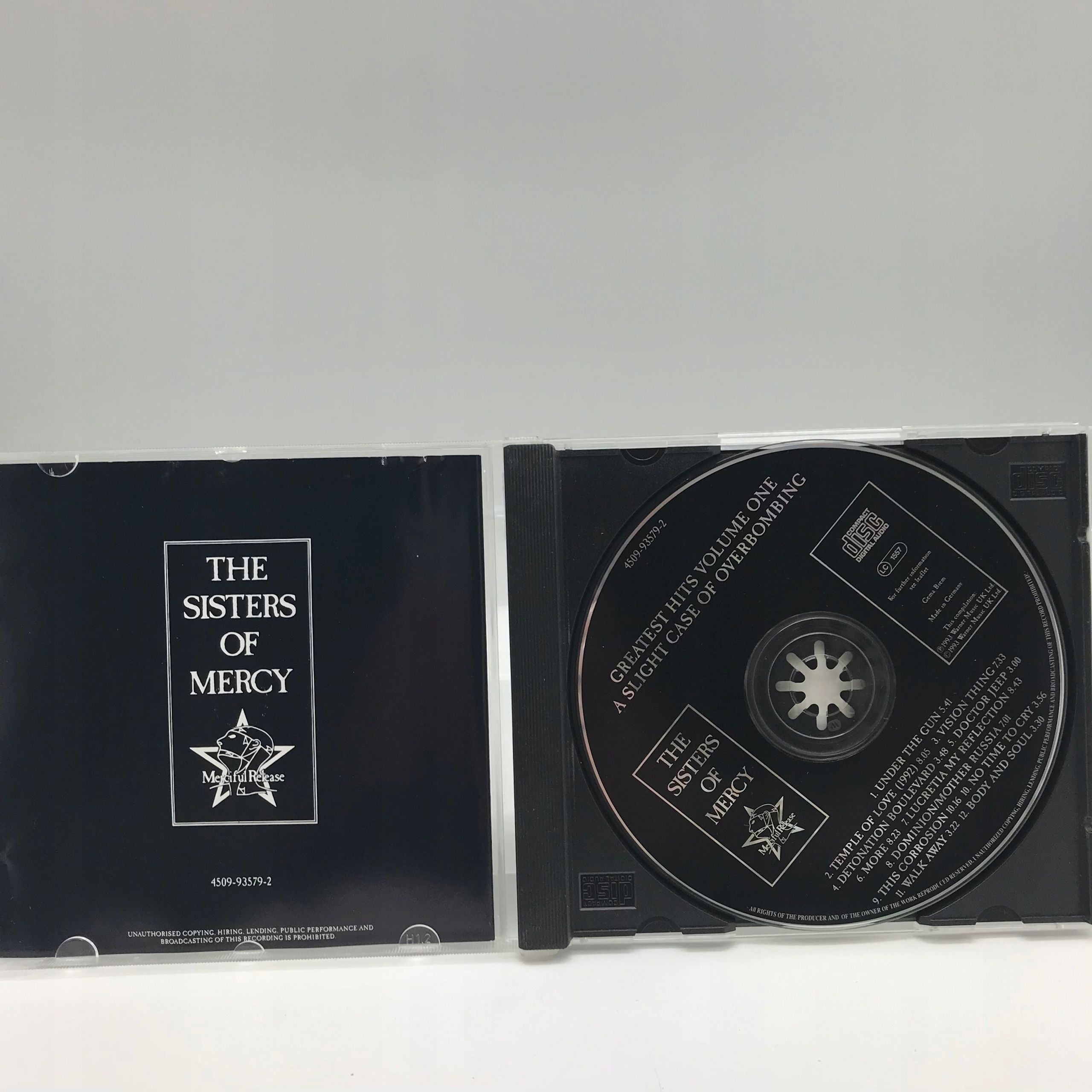 cd - sisters of mercy - a slight case of...
