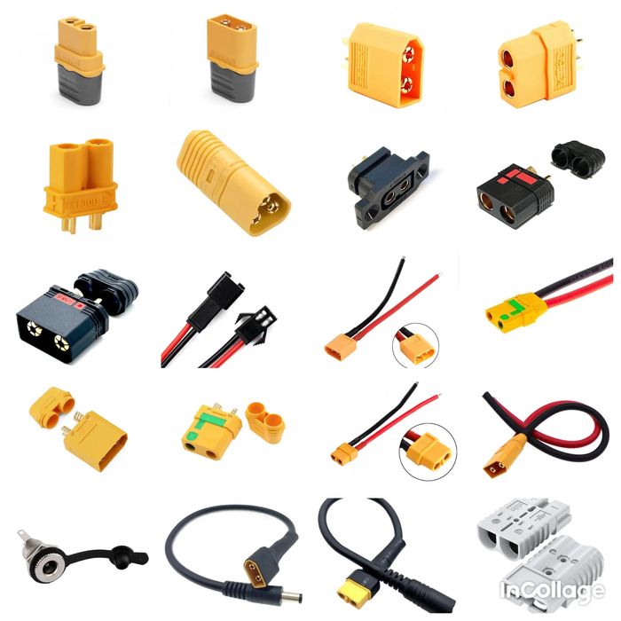 Розєми живлення ХТ-30/60/90 QS-8S/ JST-SM/Anderson